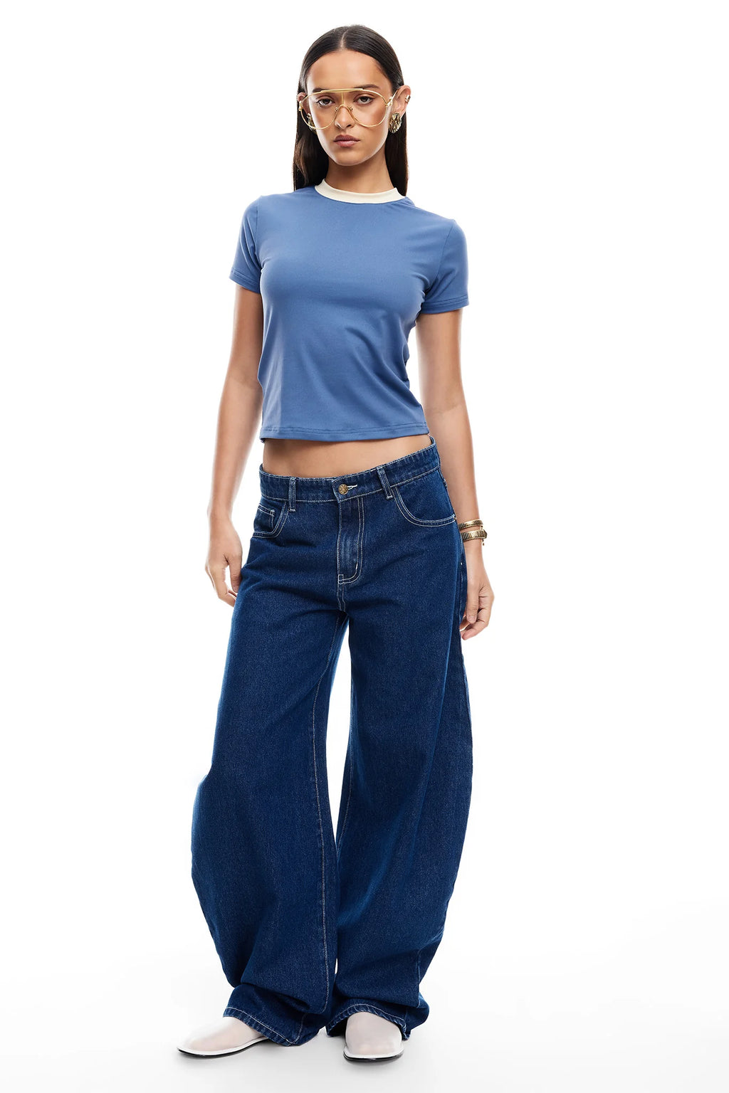 LIONESS Horseshoe Jean Dark Denim
