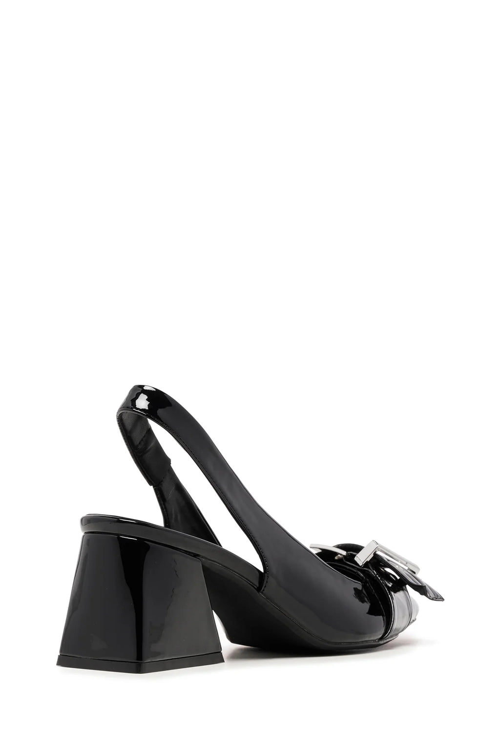 THERAPY Slay Slingback Pump Black Patent