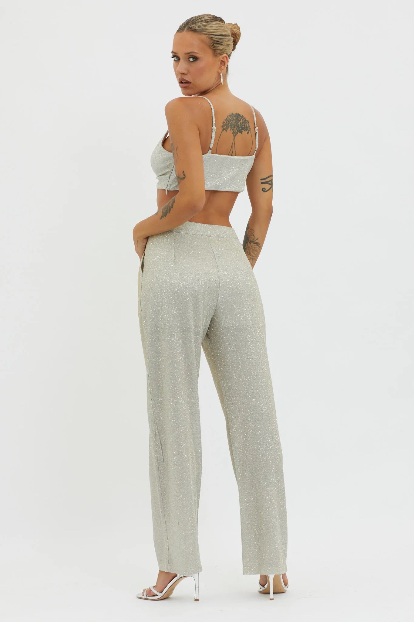 Joyeux Straight Leg Pants Champagne