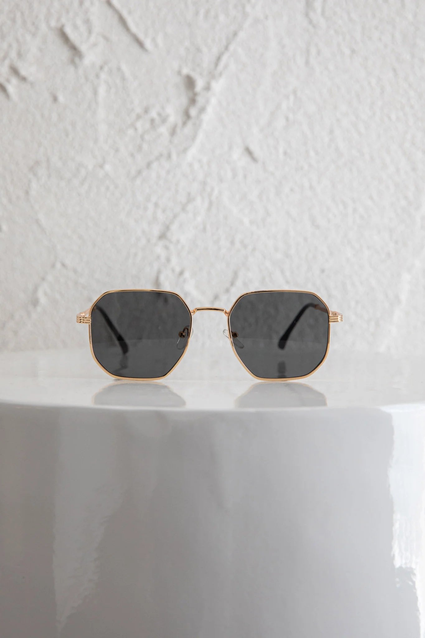 Sahara Aviator Sunglasses Black