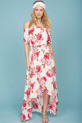Demi Tube Top Maxi Dress White