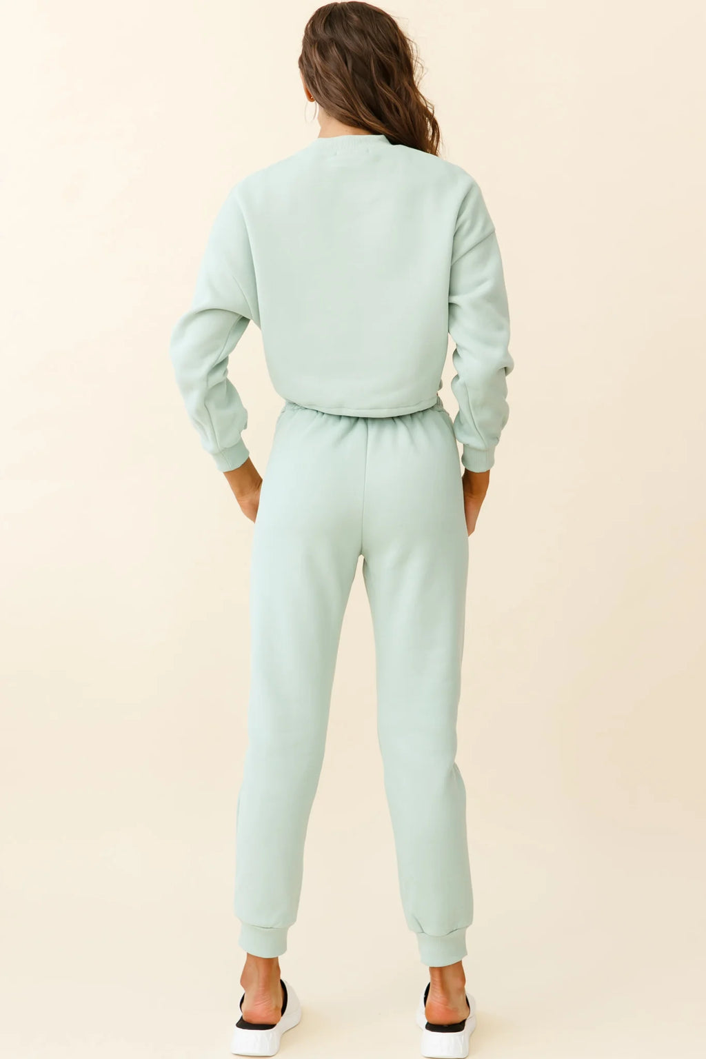 Monterey Elasticated Waist Jogger Pants Green