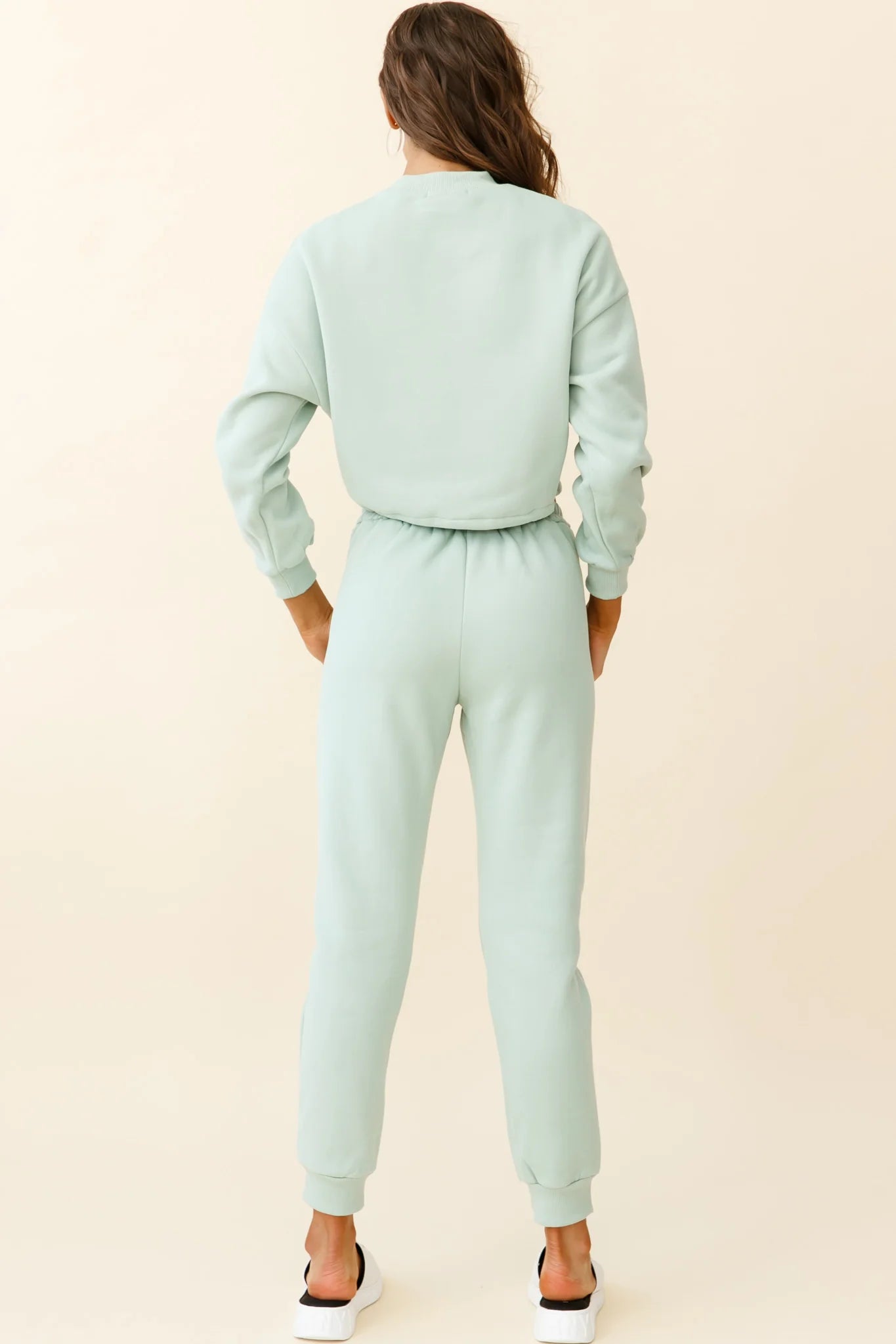 Monterey Elasticated Waist Jogger Pants Green