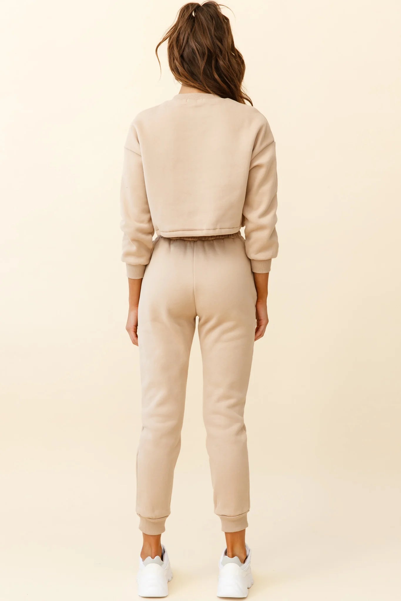 Monterey Elasticated Waist Jogger Pants Tan