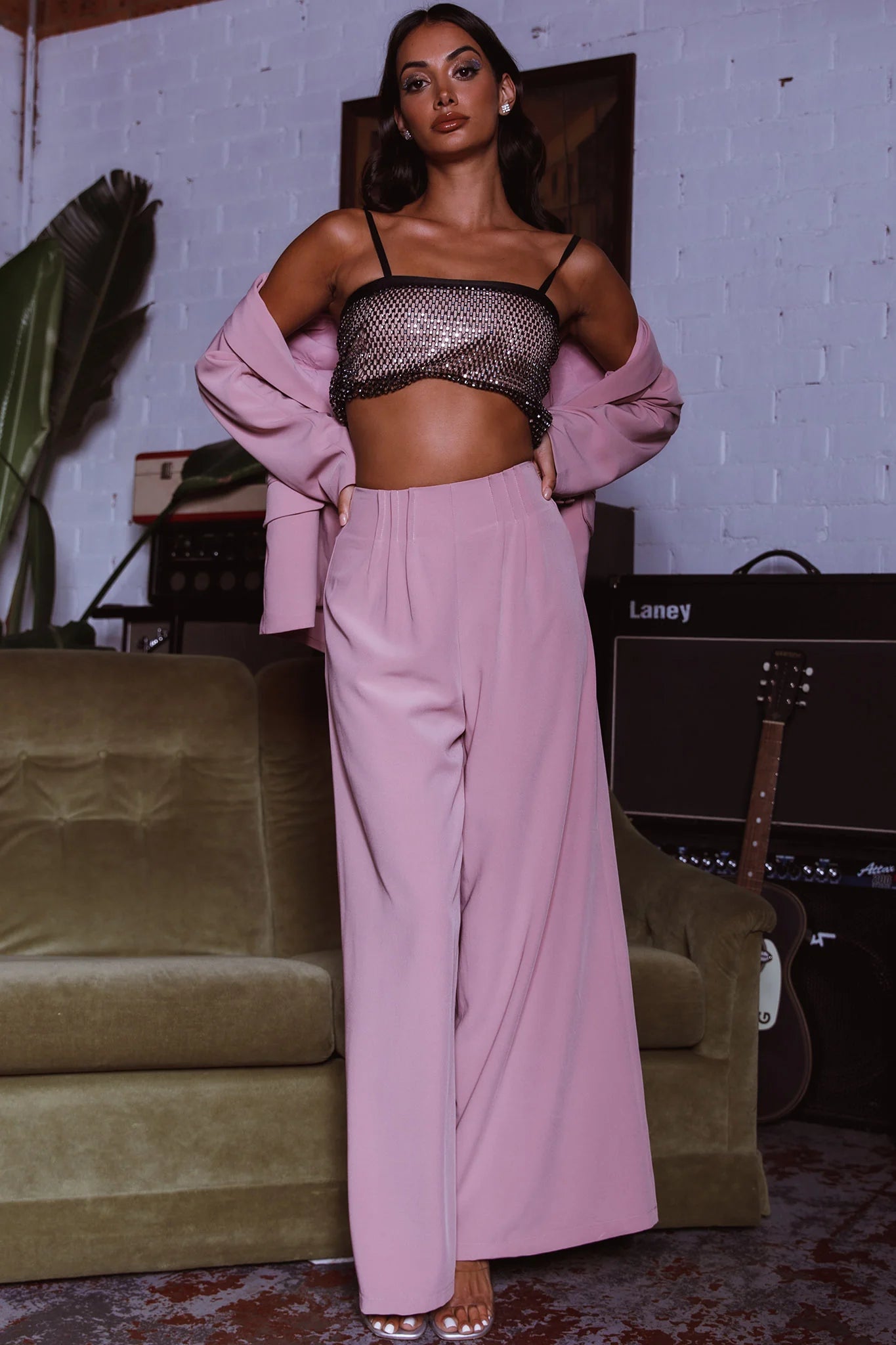 Vous Etes Belle Blazer Blush
