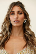 Hidden Treasures Heart Earrings Pearl