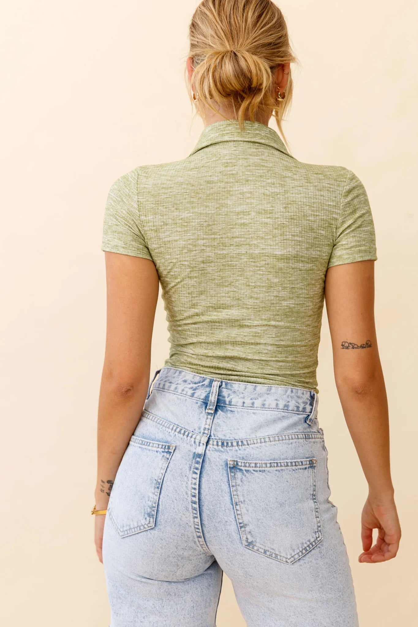 Roadtrip Collared Short Sleeve Shirt Green
