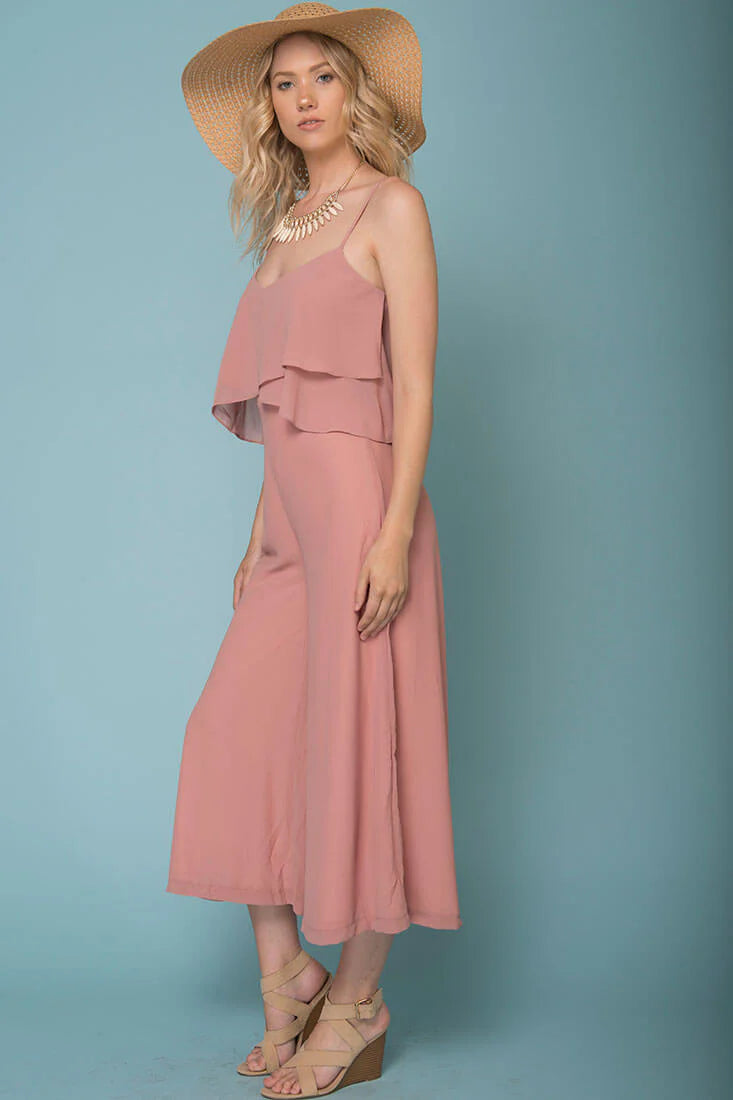 Milena Dressy Jumpsuit Dusty Pink